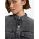 Roxy Γυναικείο πουκάμισο Tidal Moon - Denim Long Sleeve Mini Shirtdress